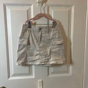 Art class skirt from Target. Khaki cargo mini skirt kids size 8.